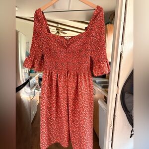 Floral stretchy Dress